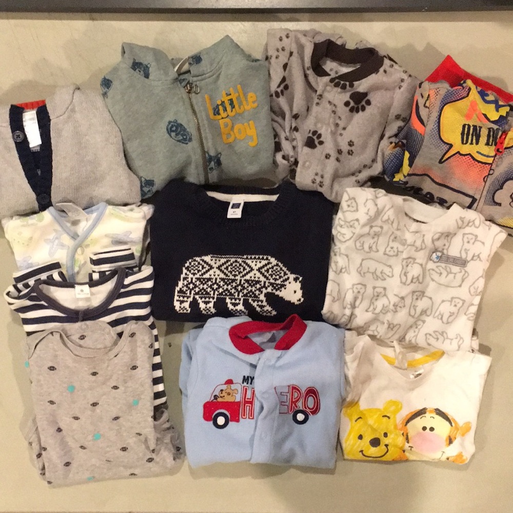 Used Baby Boy Clothes 3mo - 3yrs